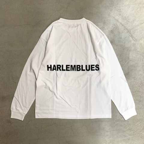 【HARLEM BLUES】BIG LOGO L/S TEE