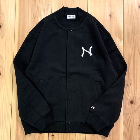 【HARLEM BLUES】N LOGO SWEAT STUDIUM JACKET