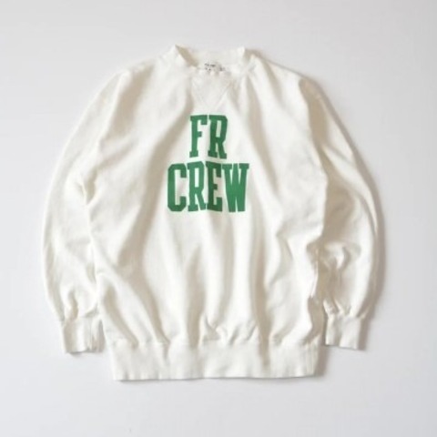 【FREE RAGE】”FR CREW” クラシッククルースウェット