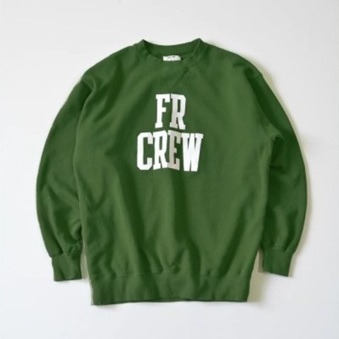 【FREE RAGE】”FR CREW” クラシッククルースウェット