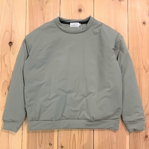 【LiSS】CREW NECK PADDING CUT＆SEWN