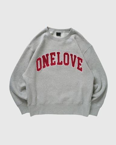 【GOHEMP】ONE LOVE CREW SWEAT