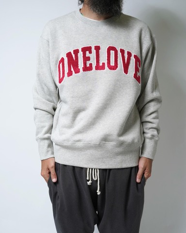 【GOHEMP】ONE LOVE CREW SWEAT