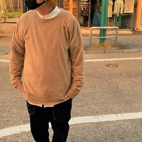 【LiSS】BOA CREW SWEAT