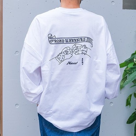 【HAOMING】The Road warriors Point L/S Tshirt