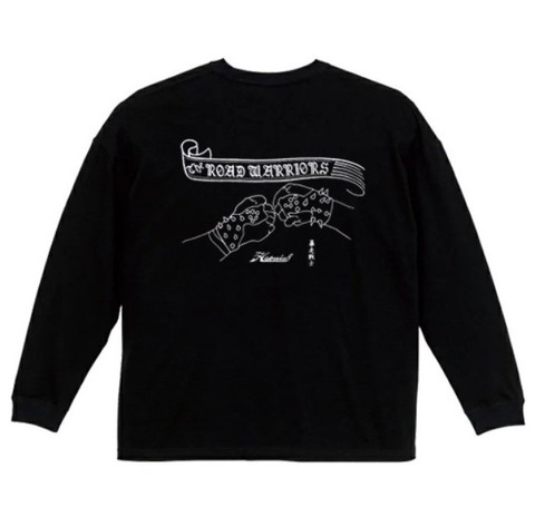 【HAOMING】The Road warriors Point L/S Tshirt