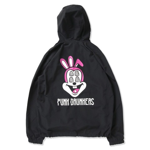 【PUNK DRUNKERS】目ぐるぐるアノラックパーカ