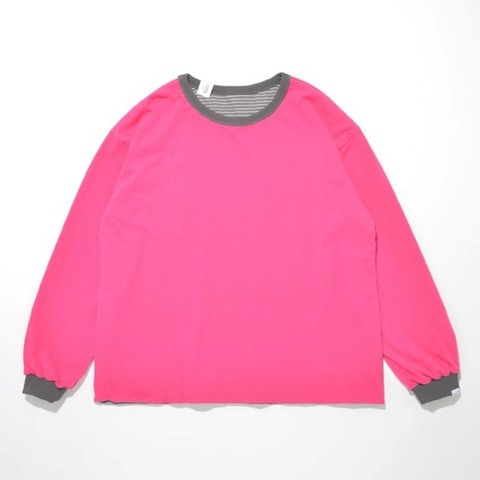 【SUPERTHANKS】REVERSIBLE LONG T-SHIRT