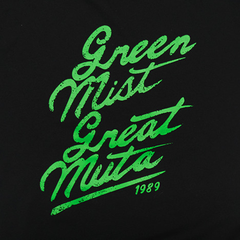 【HAOMING】Great Muta ”Green mist” Hoodie