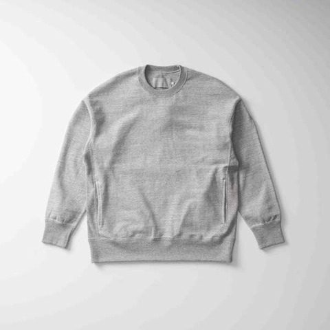 【CURLY＆Co.】MELANGE RAFFY CREWNECK P/O