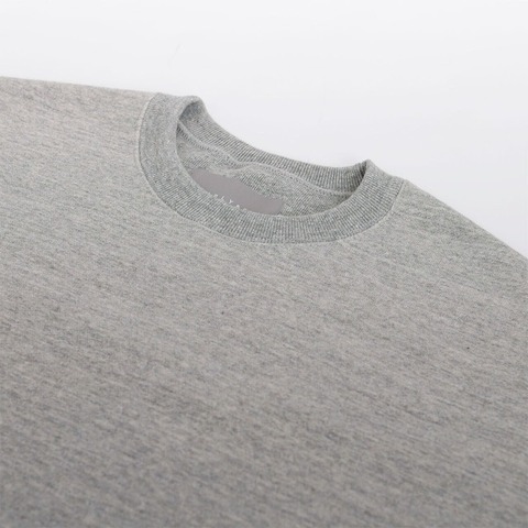 【CURLY＆Co.】MELANGE RAFFY CREWNECK P/O