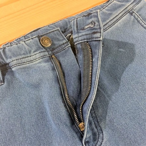 【LiSS】BOA DENIM PANTS