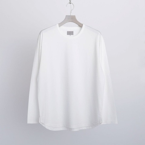 【CURLY＆Co.】SUPIMA 80/3 L/S TEE