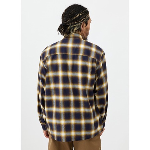 【BIG MIKE】OMBRE CHECK L/S SHIRTS