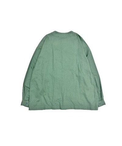 【BIG MIKE】NO COLLAR TWIL SHIRT JKT