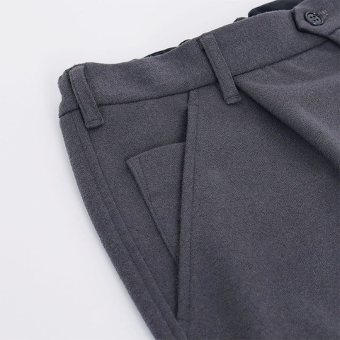 【CURLY＆Co.】BOUCLE TAPERED TROUSERS