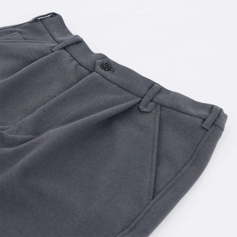 【CURLY＆Co.】BOUCLE TAPERED TROUSERS