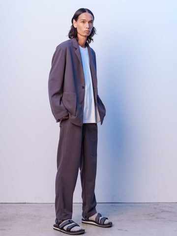 【CURLY＆Co.】BOUCLE TAPERED TROUSERS