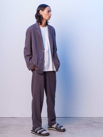 【CURLY＆Co.】BOUCLE 1-BUTTON JACKET