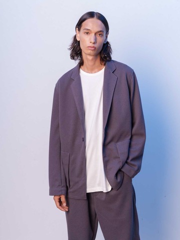 【CURLY＆Co.】BOUCLE 1-BUTTON JACKET