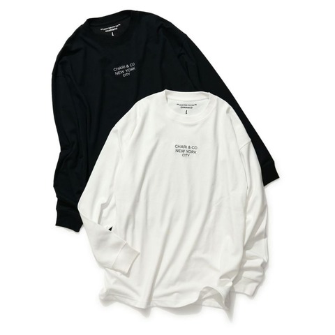 【CHARI＆CO】GOTHAM LOGO L/S COOL TEE