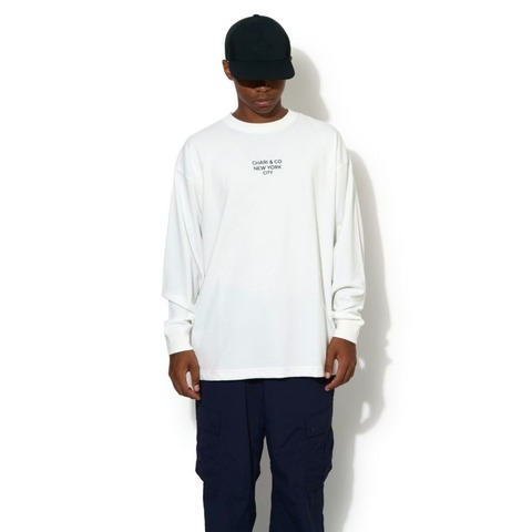 【CHARI＆CO】GOTHAM LOGO L/S COOL TEE