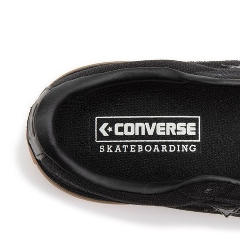 【CONVERSE SKATEBOARDING】PRORIDE SK GD OX ブラック/ガム