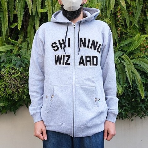 【HAOMING】×武藤敬司 Shining Wizard Hoodie