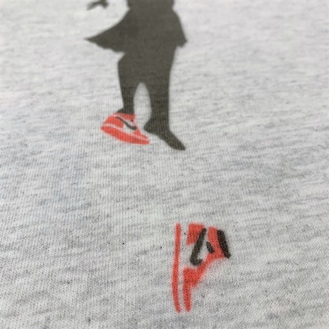 【O.K.】AJ1 feat. Banksy L/S TEE(BALLON)