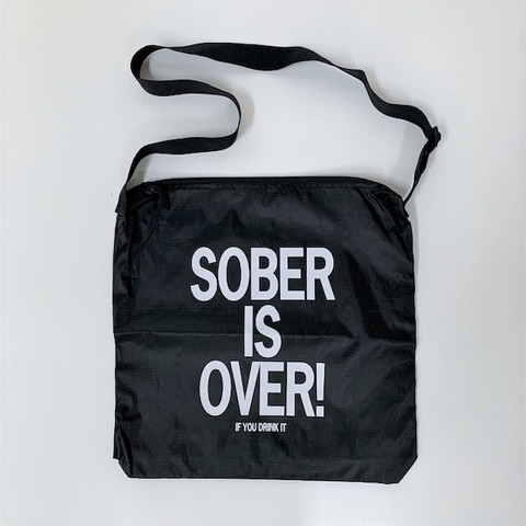 【SOBER IS OVER!】RIPSTOP SHOULDER BAG