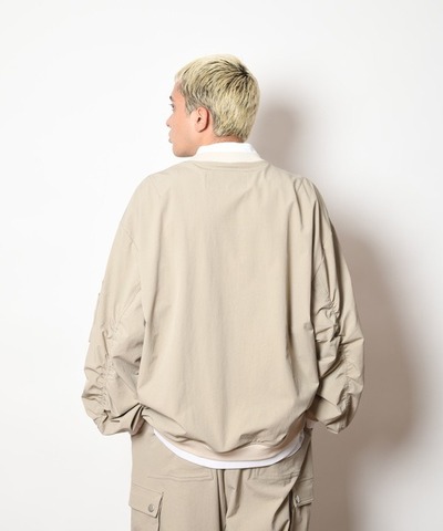 【SUPERTHANKS】DOUBLE RIB MA-1 TYPE BIC JACKET