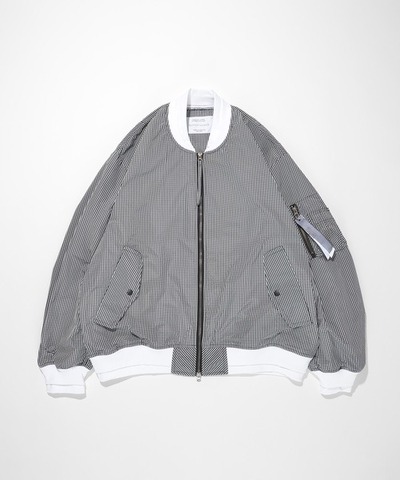 【SUPERTHANKS】DOUBLE RIB MA-1 TYPE BIC JACKET