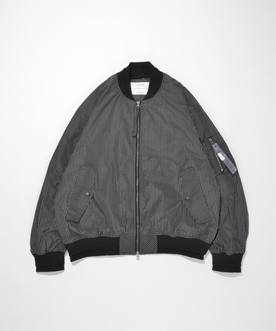 【SUPERTHANKS】DOUBLE RIB MA-1 TYPE BIC JACKET