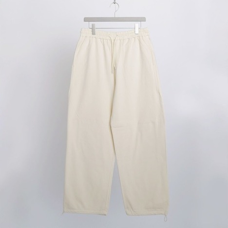 【CURLY＆Co.】HIGH GAUGE FRENCH TERRY WIDE PANTS