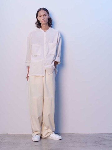 【CURLY＆Co.】HIGH GAUGE FRENCH TERRY WIDE PANTS