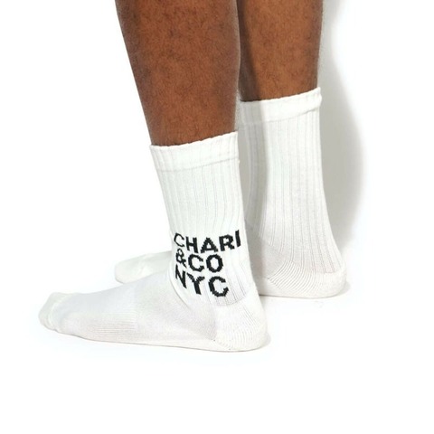 【CHARI＆CO】MODERN LOGO SOCKS