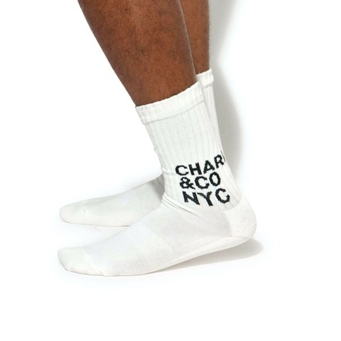 【CHARI＆CO】MODERN LOGO SOCKS