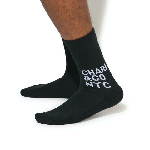 【CHARI＆CO】MODERN LOGO SOCKS