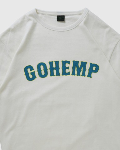 【GOHEMP】HALF SLEEVE WIDE FITS TEE