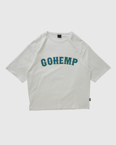 【GOHEMP】HALF SLEEVE WIDE FITS TEE