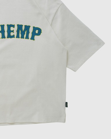 【GOHEMP】HALF SLEEVE WIDE FITS TEE