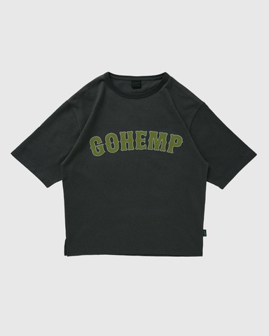 【GOHEMP】HALF SLEEVE WIDE FITS TEE