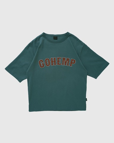 【GOHEMP】HALF SLEEVE WIDE FITS TEE