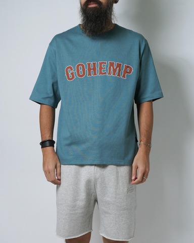 【GOHEMP】HALF SLEEVE WIDE FITS TEE