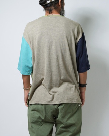 【GOHEMP】HALF SLEEVE WIDE FITS TEE