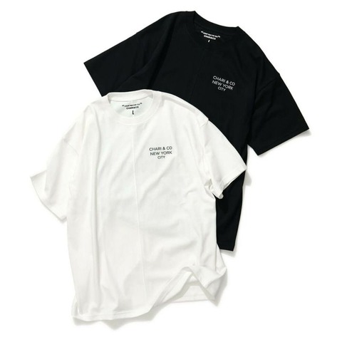 【CHARI＆CO】GOTHAM LOGO SPLIT COOL TEE