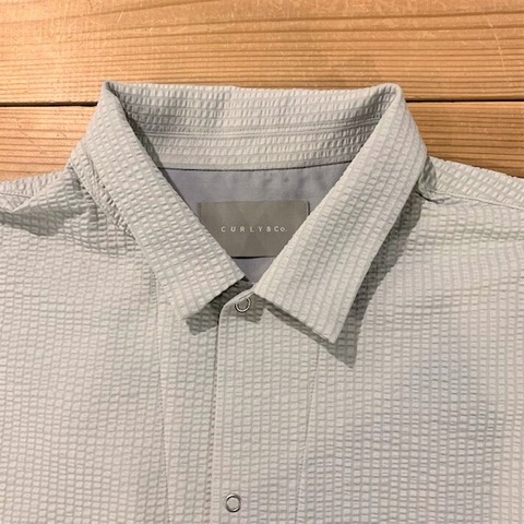 【CURLY＆Co.】SEERSUCKER RELAXING SHIRT