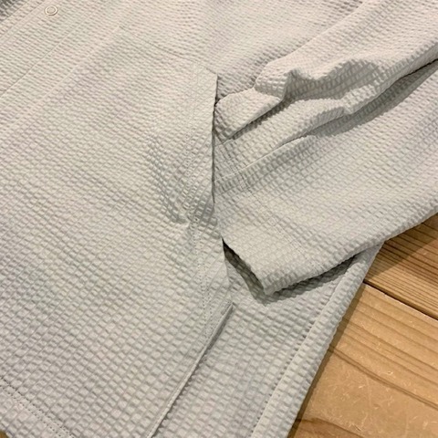 【CURLY＆Co.】SEERSUCKER RELAXING SHIRT