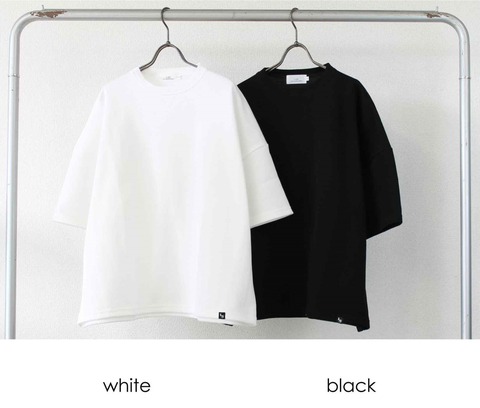 【LiSS】WAFFLE HALF SLEEVE CUT＆SEWN