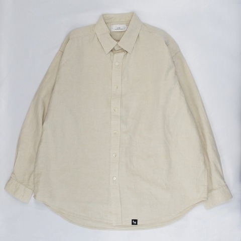 【LiSS】OVER SIZE LINEN SHIRTS